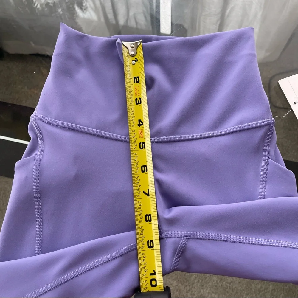 NWT Lululemon‎ Wunder Train HR Tight 25” Pockets Womens Size 2 Purple